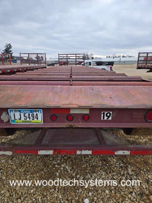 2004 Lakeside 42 to 60-ft Stretch Rolloff Trailer